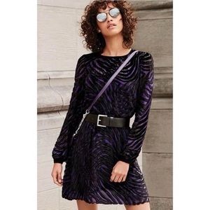 Michael Kors, XS, Tiger Velvet Dress
